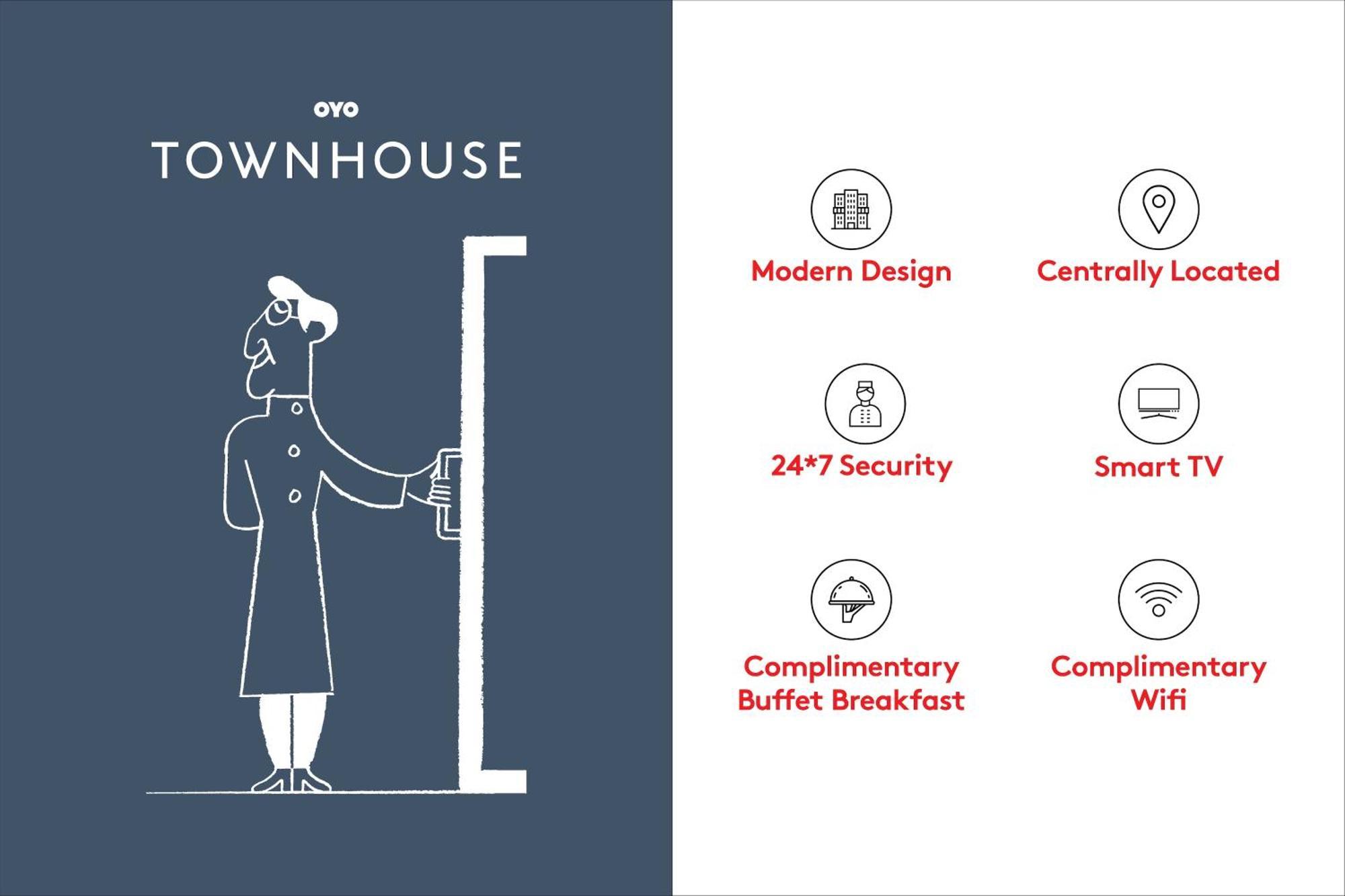 Townhouse Noida Sector 71 Near Iskcon Temple Noida Hotel Indirapuram Kültér fotó